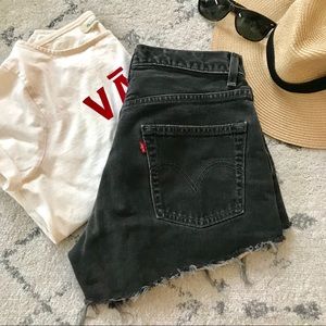 Levi’s 505 cut-offs